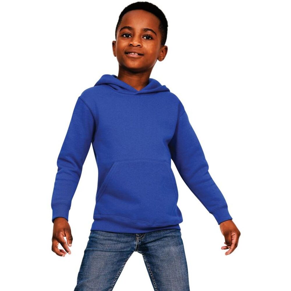 Casual Classics Childrens/Kids Blended Ringspun Cotton Hoodie / Royal Blue